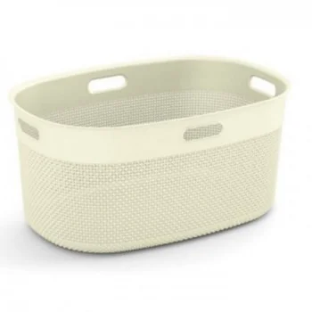 KIS korpa za veš Filo Basket 12l Romantic ivory KFBMRI KIS korpa za veš Filo Basket 12l Romantic ivory KFBMRI